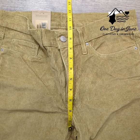 Levi's 314 Shaping Straight Corduroy Pants Size 29X30 - Picture 4 of 6
